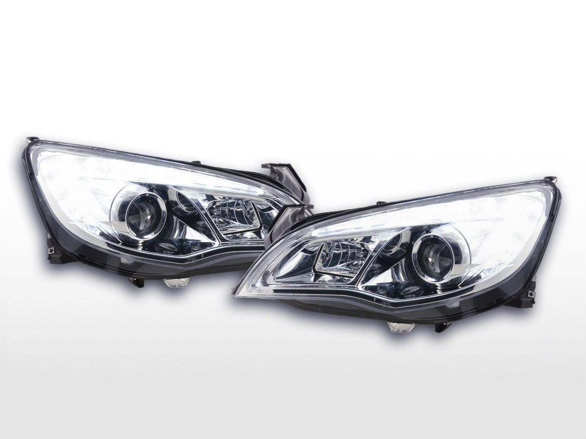 Scheinwerfer Set Opel Astra J 5-türig 2009-2012 chrom Scheinwerfer Set Opel Astra J 5-türig 2009-2012 chrom